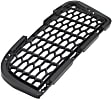 Front, Driver and Passenger Side, Outer Bumper Grilles, Textured Black - M5 (F10)