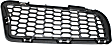 Front, Driver and Passenger Side, Outer Bumper Grilles, Textured Black - M5 (F10)