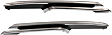 Front, Driver and Passenger Side Bumper Trims, Chrome