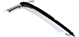 Front, Driver and Passenger Side Bumper Trims, Chrome, For Models Without M Sport Line Package