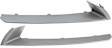 Driver and Passenger Side Grille Trim, Painted Silver, For Models With Standard Line and Fog Light Holes