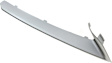 Driver and Passenger Side Grille Trim, Painted Silver, For Models With Standard Line and Fog Light Holes