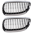 Grille Chrome Shell with Black Insert