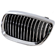 Grille Chrome Shell with Black Insert