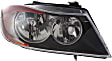 2006 BMW 323i - Driver and Passenger Side Halogen Headlight, With bulb(s),  mfrbodycodename : E90, OE Replacement, Sedan