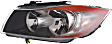 2006 BMW 323i - Driver and Passenger Side Halogen Headlight, With bulb(s),  mfrbodycodename : E90, OE Replacement, Sedan