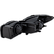 Driver and Passenger Side Halogen Headlight, With bulb(s), OE Replacement