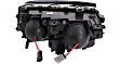 2001 BMW 330Ci - Driver and Passenger Side Halogen Headlight, With bulb(s), OE Replacement