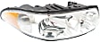 2000-2005 Buick LeSabre - Driver and Passenger Side Headlights, with Bulbs, Halogen, Sedan