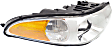 2000-2005 Buick LeSabre - Driver and Passenger Side Headlights, with Bulbs, Halogen, Sedan