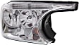 Driver and Passenger Side Headlights, with Bulbs, Halogen, 4-Door, Sport Utility