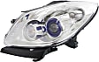 2012 Buick Enclave - Driver and Passenger Side Halogen Headlight, With bulb(s), For Models Without Adaptive Frontlighting Systems (AFS), OE Replacement