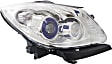 2012 Buick Enclave - Driver and Passenger Side Halogen Headlight, With bulb(s), For Models Without Adaptive Frontlighting Systems (AFS), OE Replacement