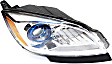 2013 Buick Verano - Driver and Passenger Side Halogen Headlight, With bulb(s), OE Replacement, CAPA Certified