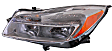 2012 Buick Regal - Driver and Passenger Side Halogen Headlight, With bulb(s), OE Replacement