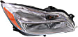 2012 Buick Regal - Driver and Passenger Side Halogen Headlight, With bulb(s), OE Replacement