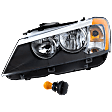 2014 BMW X3 - Driver and Passenger Side Halogen Headlight, With bulb(s), OE Replacement
