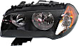 Driver and Passenger Side Halogen Headlight, With bulb(s), OE Replacement