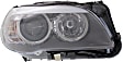 Driver and Passenger Side Halogen Headlight, With Bulb