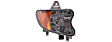 Front, Driver and Passenger Side Turn Signal Light, With bulb(s),, CAPA Certified