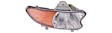 Front, Driver and Passenger Side Turn Signal Light, With bulb(s),, CAPA Certified
