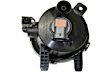 Front, Driver and Passenger Side Fog Lights, With bulb(s), Halogen, CAPA CERTIFIED