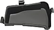Front, Driver and Passenger Side, Inner Fog Light Trims, Textured Black, For Models With M Package