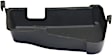 Front, Driver and Passenger Side, Inner Fog Light Trims, Textured Black, For Models With M Package