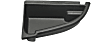 Front, Driver and Passenger Side, Outer Fog Light Trims, Primed, For Models With M Package