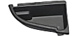 Front, Driver and Passenger Side, Outer Fog Light Trims, Primed, For Models With M Package