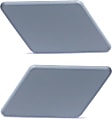 Driver and Passenger Side Headlight Washer Covers, For Models Without M Sport Line or (M Sport Package)