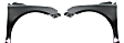 Front, Driver and Passenger Side Fenders