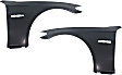 2011-2016 BMW 535i xDrive - Front, Driver and Passenger Side Fenders, CAPA CERTIFIED