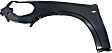 2011-2013 BMW X5 - Front, Driver and Passenger Side Fenders, With holes for turn signal light, For Models With Headlight Washer