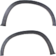 Front, Driver and Passenger Side Fender Trim, Black, For Models Without M Package, With 18 or 19 in. Wheels