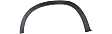Front, Driver and Passenger Side Fender Trim, Black, For Models Without M Package, With 18 or 19 in. Wheels