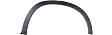 Front, Driver and Passenger Side Fender Trim, Black, For Models Without M Package, With 18 or 19 in. Wheels