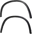 2012-2015 BMW X1 - Front, Driver and Passenger Side Fender Trim, Textured Black, For Models With Standard, Sport Line, xLine