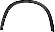 2012-2015 BMW X1 - Front, Driver and Passenger Side Fender Trim, Textured Black, For Models With Standard, Sport Line, xLine