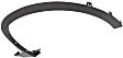Front, Driver and Passenger Side Fender Trim, Textured Black, For Models Without M Package