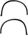 2008-2014 BMW X6 - Front, Driver and Passenger Side Fender Trim, Textured Black