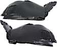 Front, Driver and Passenger Side, Front Section, Fender Liner