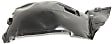 2009-2013 BMW 328i xDrive - Front, Driver and Passenger Side, Front Section, Fender Liner
