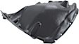 Front, Driver and Passenger Side, Rear Section, Fender Liner