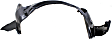 Front, Driver and Passenger Side, Fender Liner
