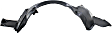 Front, Driver and Passenger Side, Fender Liner