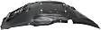 2012 BMW 335i - Front, Driver and Passenger Side, Upper Section Fender Liner, 4-Door, Sedan