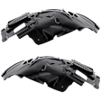 2014 BMW 320i Base - Front, Driver and Passenger Side, Upper Section Fender Liner, For Sport Line, Shadow Sport Edition and M Sport Line Models, CAPA Certified