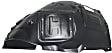 2013 BMW 328i xDrive - Front, Driver and Passenger Side, Front Upper Sect Fender Liner, 4-Door, Sedan, For Standard, Modern and Luxury Line Models