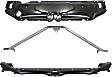 Radiator Support Center, Upper Tie Bar, and Lower Crossmember